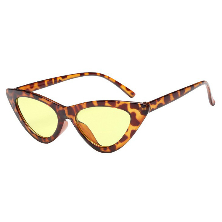 Leopard print frame yellow film