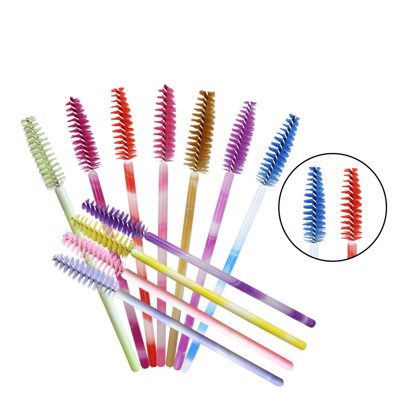 disposable two-color brush for eyelashes