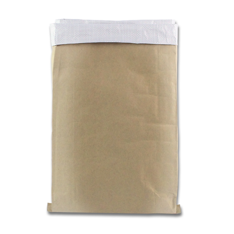 Bolsas tejidas de papel kraft engrosado en stock, venta al por mayor, para embalaje de materia prima química, bolsas de papel-plástico a prueba de humedad, directamente del fabricante