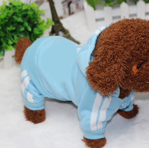 Teddy dog ​​clothes puppy pet clothes autumn and winter clothes VIP Bichon Pomeranian puppy four-legged clothes