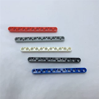 32525国产高砖小颗粒科技积木1X11孔梁臂厚连杆散装零件9686配件