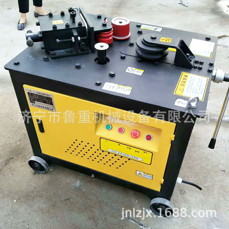 厂家生产GWH-24型数控钢筋弯弧机  优质螺纹钢打圈机  桥梁项目用