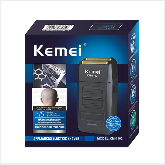 KEMEI KEMEI electric shaver KM-1102 with Temple knife hair salon Men's oil head Whitening Device razor