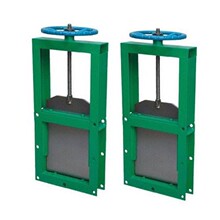 批发手轮式插板阀渠道气动卸料闸阀除尘卸灰阀方口圆口手动插板阀