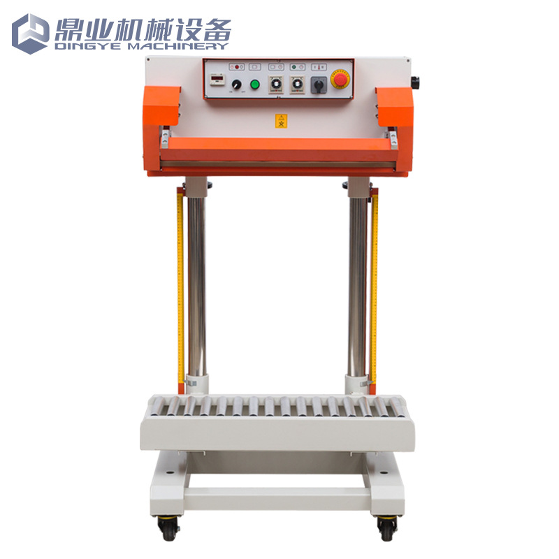 Dingye 700A máquina de sellado neumático película de aluminio completamente automática bolsa compuesta al vacío máquina de sellado de bolsa de arroz vertical