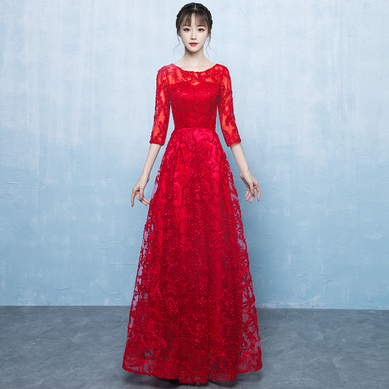 Vestido de noche color champán para mujer, modelo 2026, elegante vestido de un solo hombro para anfitriona de reunión anual, corte ajustado y largo. image 13