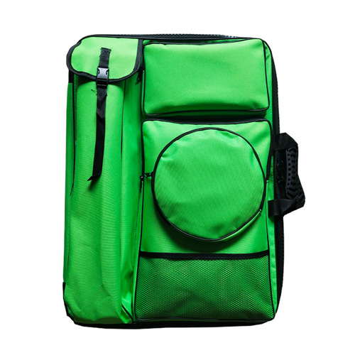 4K Art Supply Bag for Art Exam, Thick Metal Zipper Canvas Drawing Board Bag, Dual Shoulder Backpack