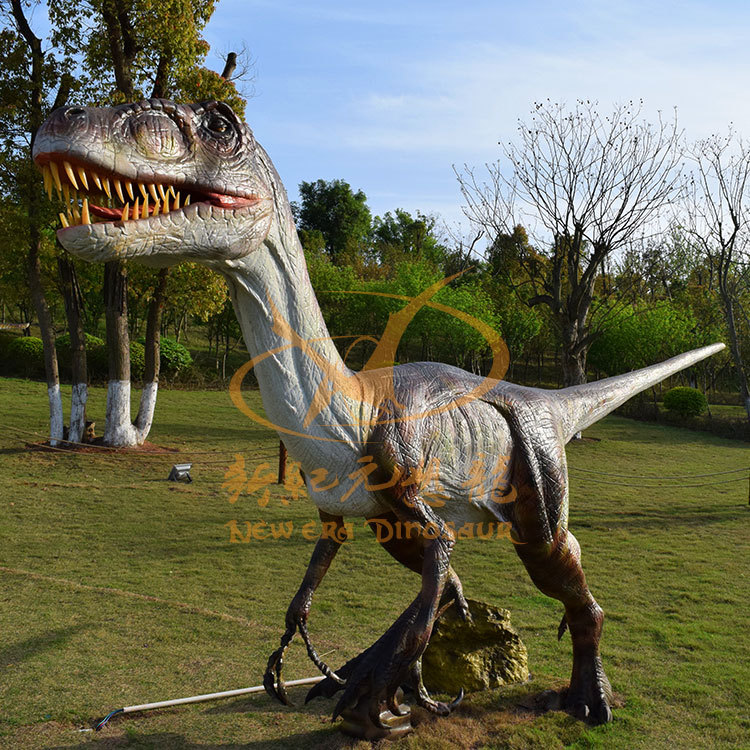 Nuevo dinosaurio de simulación a gran escala T. rex Dinosaurio eléctrico llamado modelo de movimiento del parque de atracciones del paisaje modelo de triceratosaurio