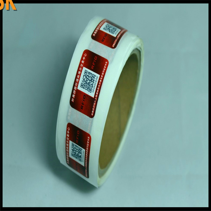 销不干胶圆形抗金属rfid电子标签 高频RFID标签 NFC支付标