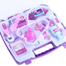 手提盒14件套醫葯箱男女孩醫生角色扮演過家家仿真醫具套裝工具盒
