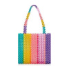 Brand woven diverse brainteaser with beads, bag, handmade, 2021 collection