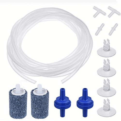 Aquarium Fish Oxygen Pump Exclusive Accessories Oxygen Tubing + Air Stones + Check Valve Set for Wholesale
