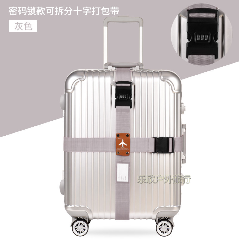 Itravel contraseña Cruz maleta Correa caja de la carretilla correa de embalaje correa de equipaje suministros de viaje