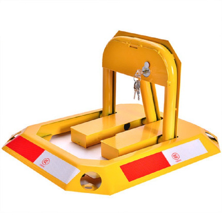 Anti-Pressure Parking Space Ground Lock O-Type Anti-Collision Fixed Garage Lock Parking Post Octagonal Lock