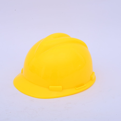 Plastic V-shaped safety helmet, anti-hammer and anti-smash safety helmet, construction site labor protection safety helmet, imitation fiberglass
