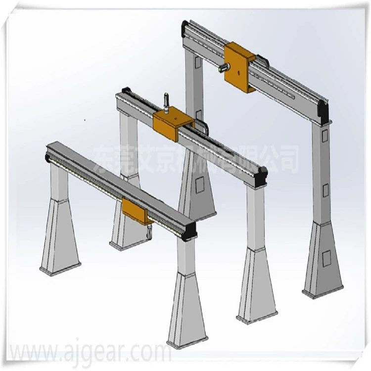 7-я ось робота Дунгуань, верхний и нижний материал, ось ходьбы, трек робота
