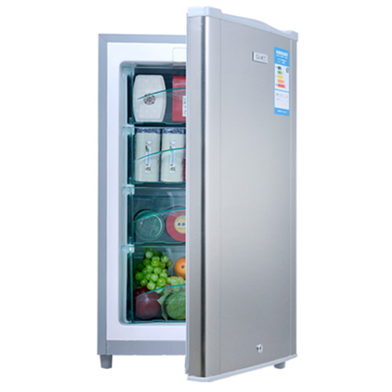 Refrigerador congelado completo garantía nacional BD-80 hogar leche materna mini refrigerador sola puerta té congelador