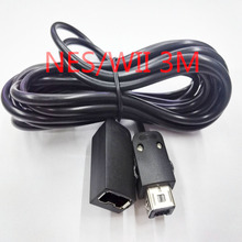 适用于3米SNES mini手柄延长线 WII延长线 Classic cable