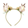 Headband, children's Christmas hair accessory, European style, flowered, graduation party