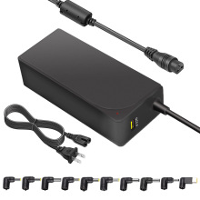 2022年新款私模45W笔记本适配器万能充电器带QC3.0 USB接口