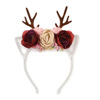 Headband, children's Christmas hair accessory, European style, flowered, graduation party