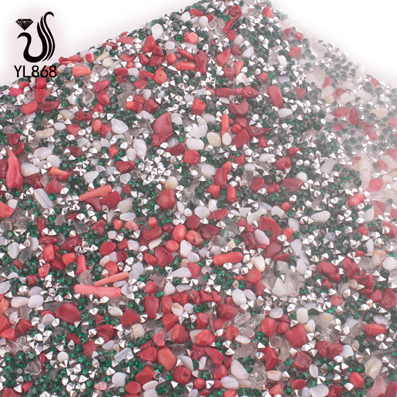 �������۱���������diy��Ʒ���Ь�ĸ��ϲ�ɫʯͷ��֬����Ƭ