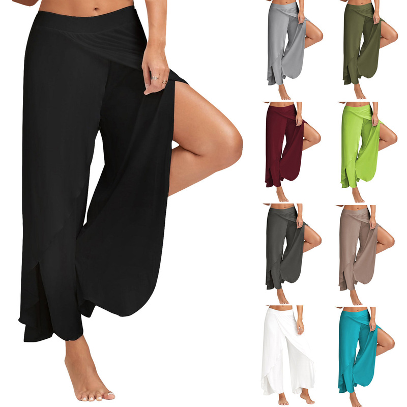 Aliexpress Ebay Dunhuang Amazon European and American Style Yoga Pants Size 8 High Elasticity European and American Style Casual Versatile Lazy Style