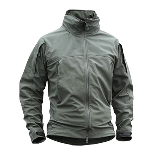 Angken soft shell outdoor jacket men's three-in-one waterproof windproof breathable spring and autumn jacket tactical jacket mountaineering jacket