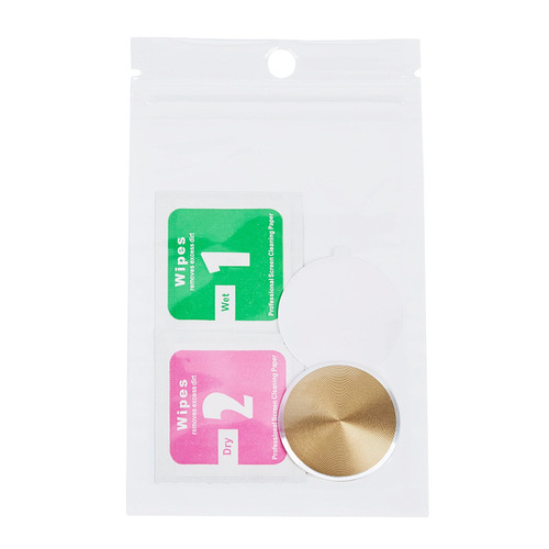 Mobile phone magnet patch, magnetic bracket magnet patch, circular CD pattern, aluminum alloy mobile phone patch