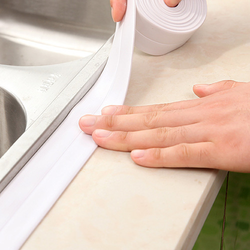 Anrushan waterproof and mildew-proof tape kitchen seam beauty seam moisture-proof waterproof strip bathroom toilet gap corner line sticker