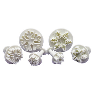 DIY���๤�� 3pcs�ּ�ѩ�����ɉ�ģ   ���ⷭ��ģ�� ɹ������b
