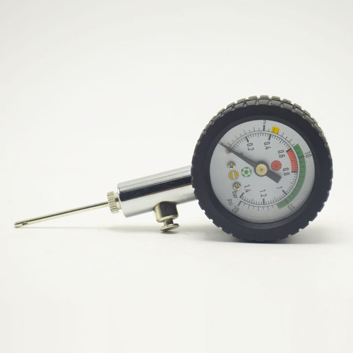 Ball pressure gauge Pointer type soccer basketball volleyball referee pressure gauge Professional metal gas pressure measuring device