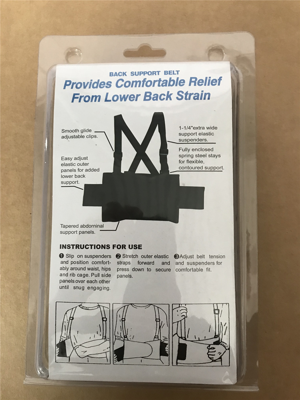 Cinturón de soporte lumbar para trabajo