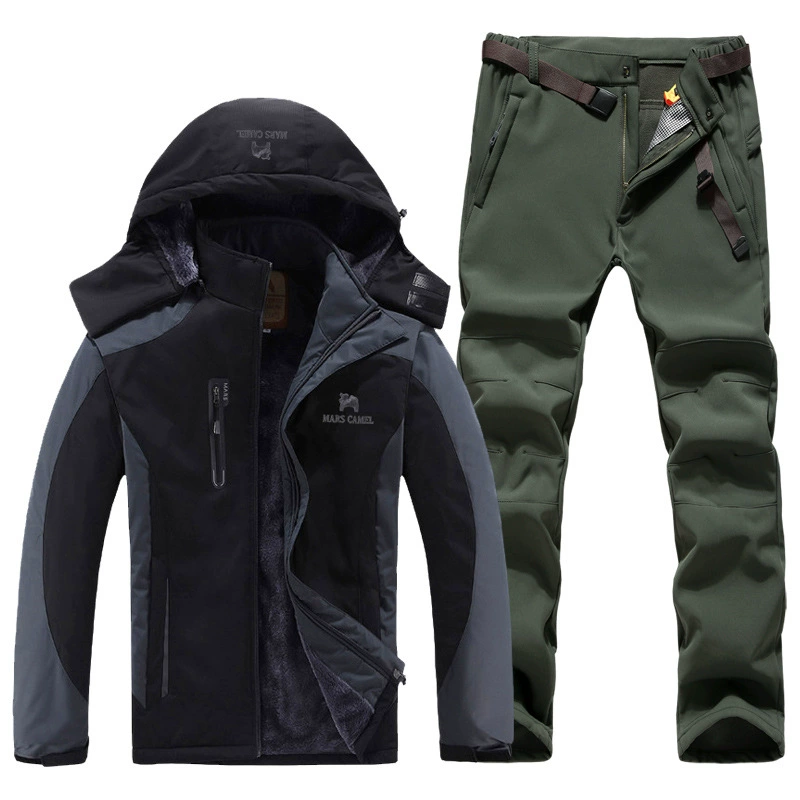 Winter travel jacket for men and women, ski climbing set, for beloved