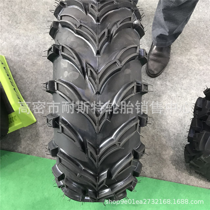供应沙滩车AT25x8.00-12  25*10-12四轮越野摩托轮胎可配钢圈
