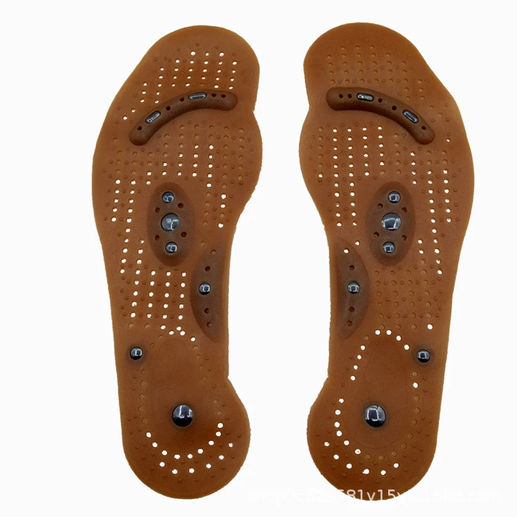 Магнитная стелька 8 Магнитная Нескользящая дышащая повседневная Магнитная стелька для мужчин и женщин