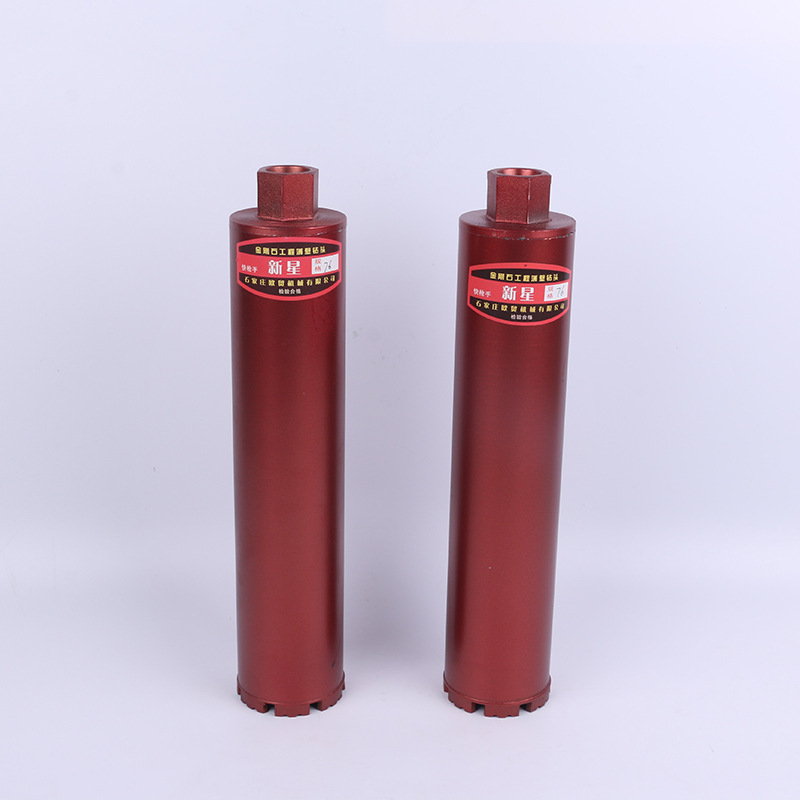 Diamond Water Drill Bit for Air Conditioning Engineering, Specialized for Drilling Reinforced Concrete Walls