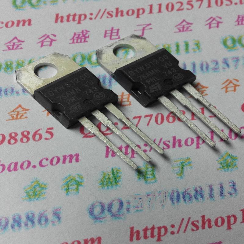 BYW51-200 TO-220 整流管快恢复二极管 20A200V 全新进口原装