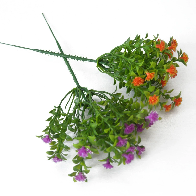  Simulated Gypsophila bouquet Milan grain fence small floral home flower arrangement with plastic flower shooting prop bouquet