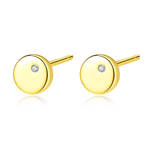 PAG&MAG exquisite small earrings S925 silver earrings simple Korean style earrings for pierced ears without removing them