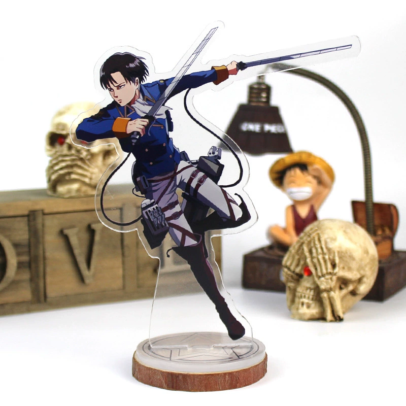 Акриловая подставка (Daoli) Attack Series двусторонняя фигурка персонажа, 16 см, 4 мм
