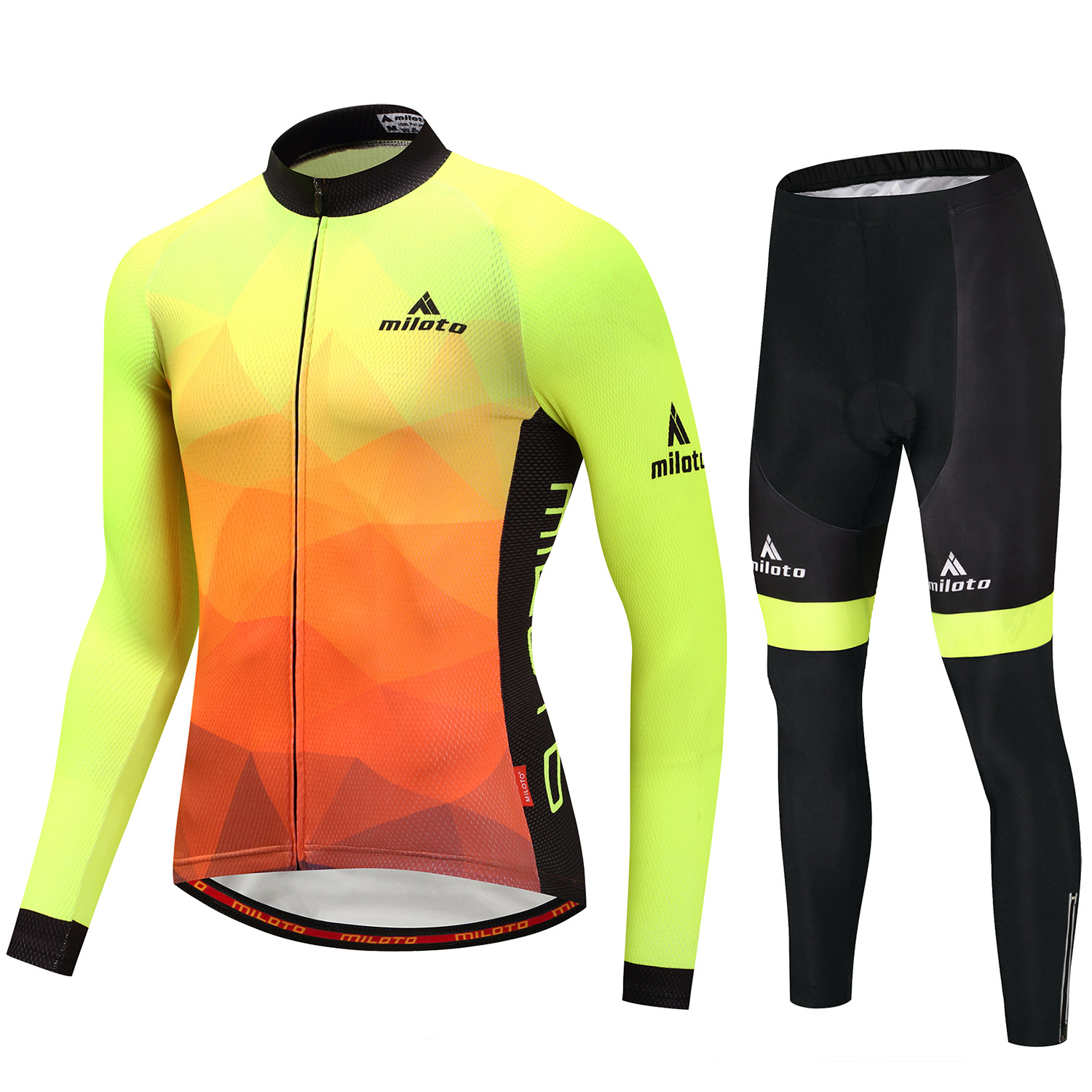 Jersey, fluorescence set, men's style 3