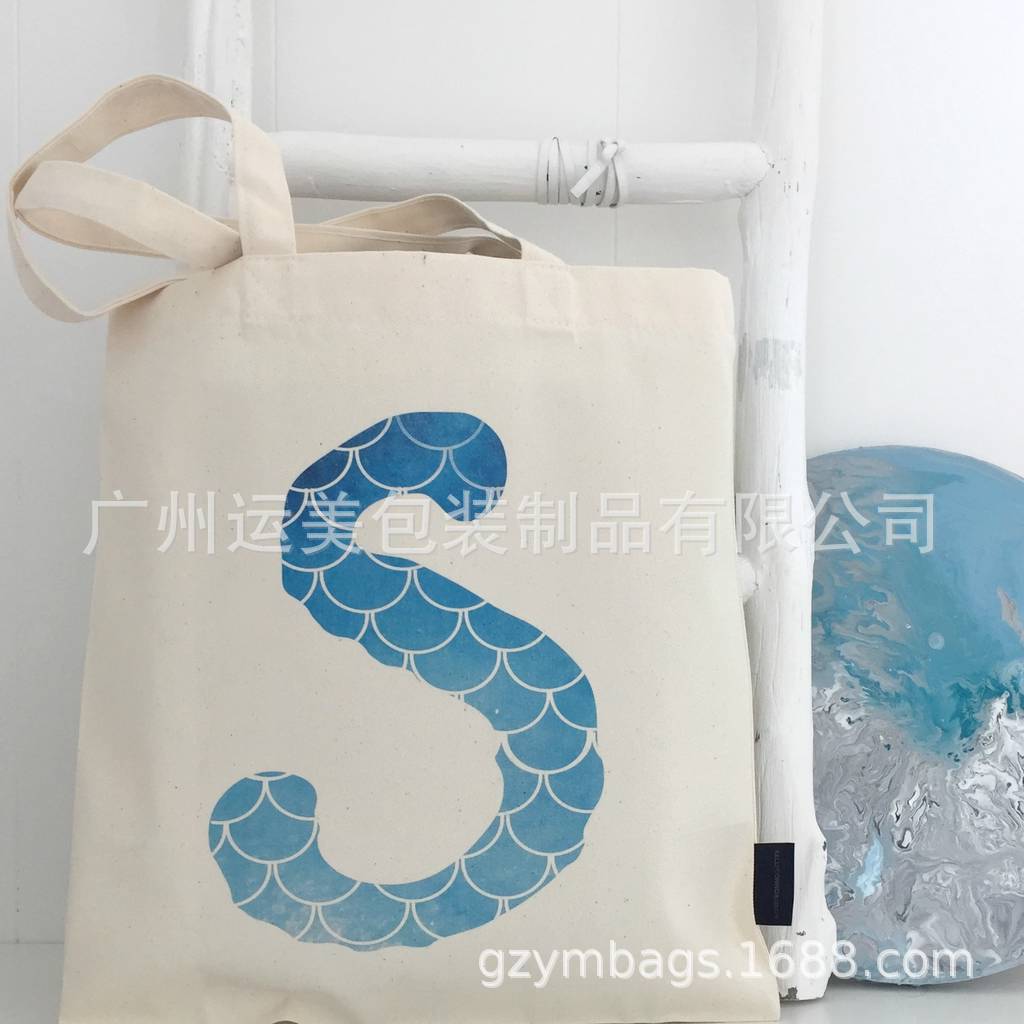 定 制批发韩版卡通单肩帆布袋 学校活动礼品手提购物袋 定 做