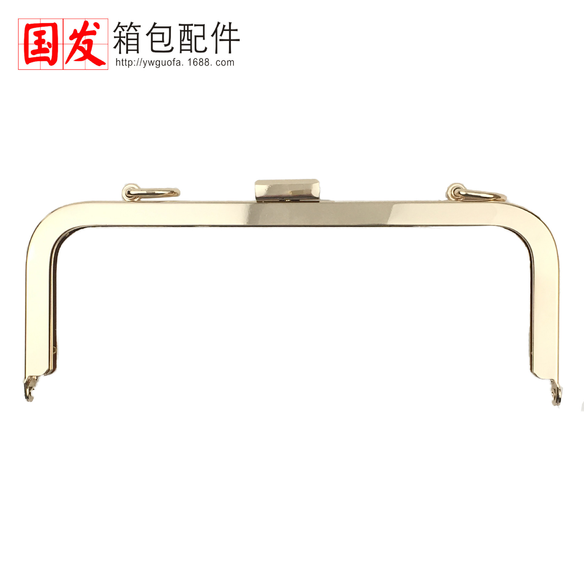 [agujero de tornillo] 20,5 * 8cm de superficie lisa cuadrada sin agujero de oro   Cuatro colores opcionales para agujeros de presión manual