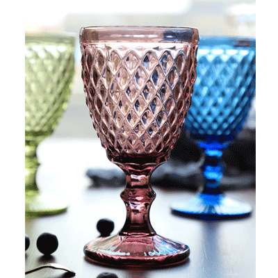 Hermosa Copa Europea color alivio copa de vino tinto Hotel partido creativo banquete