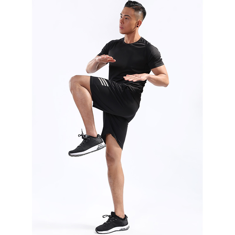 Pantalones cortos deportivos para hombres de verano para correr entrenamiento de baloncesto rápido secado transpirable pantalones de fútbol delgados y sueltos panty casuales