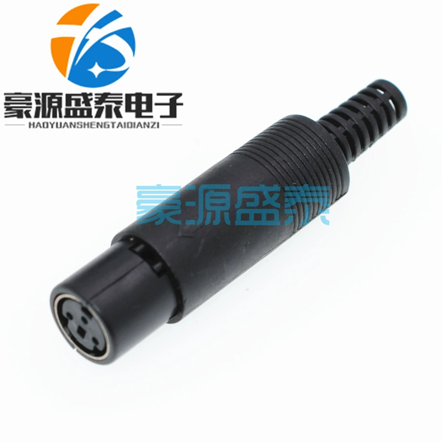 МИНИ ДИН 3 Тип 3 провода заварки штыря гнезда с терминального МИНИ ПС2 провода заварки штыря ядра 3 Мужской собрания