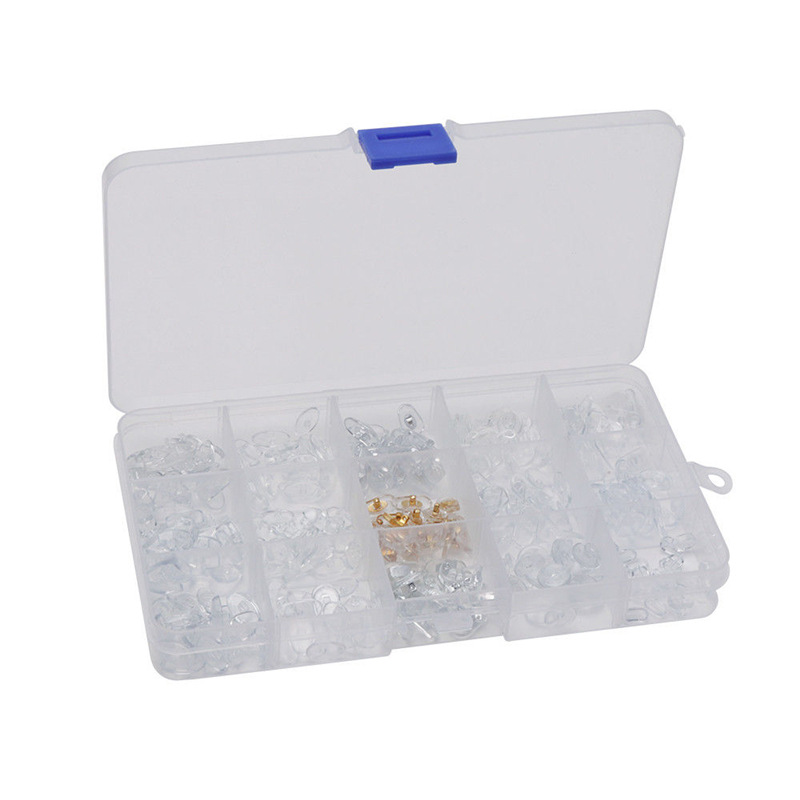 Glasses nose supported leaf various PVC material screw -type card…