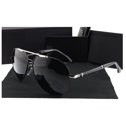 Men's Polarized Sunglasses European and American Fashion Large Frame Driving Fishing UV Protection High-end Aviator Sunglasses