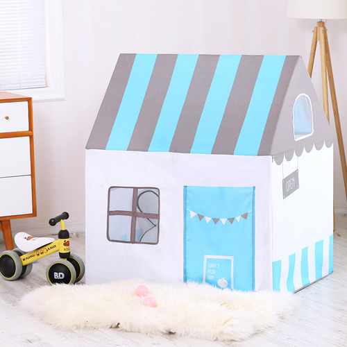 Children's tent playhouse indoor household for girls and boys baby princess small house practical toy house yurt